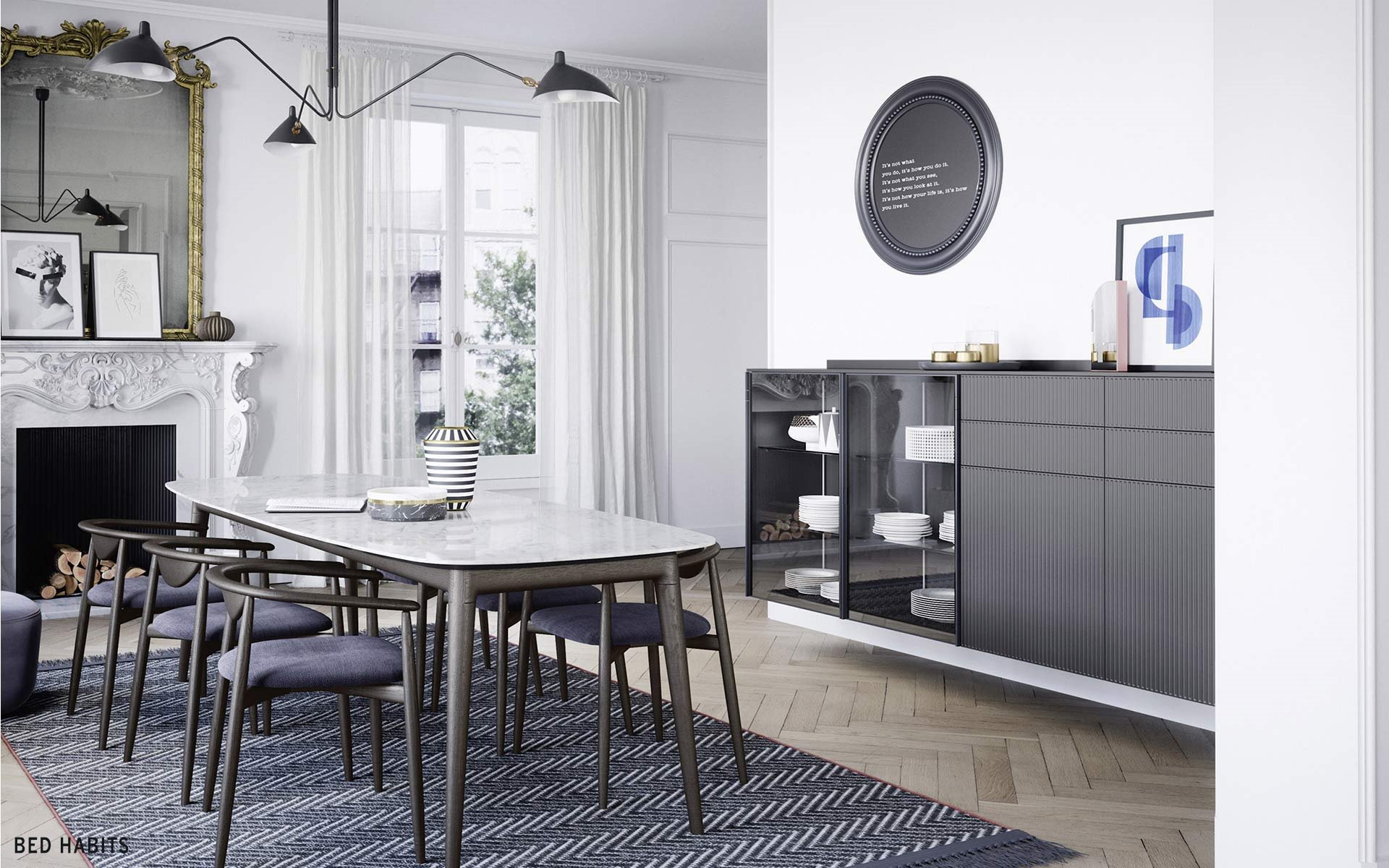 Wandkast N BedHabits 18 1200 5